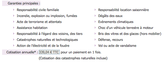 Cotisation Macif